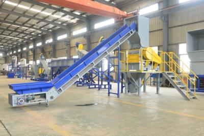 High Speed Plastic Washing Recycling Machine For PP PE Film 100 KW
