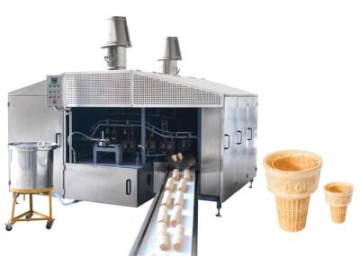 linha de produção economia de energia do cone do açúcar da bolacha do gelado 0.75kW, garantia de 1 ano