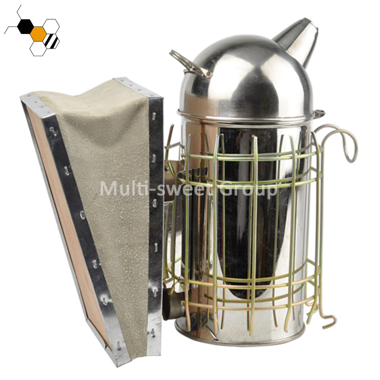 Курильщик пчелы 25cm гальванизировал Leatheroid курильщика сота для Beekeeper