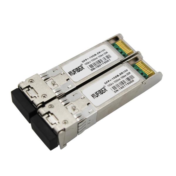 SFP-10G-ZR100 10G SFP+ Transceiver Dual Fiber Singlemode 100km 1550nm LC DDM Huawei Compatible withCisco HP H3C