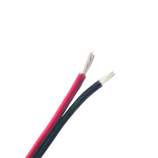 150V Electrical Flexible Cable UL2576 2C X 22AWG ( 7/0.254T ) copper stranded PVC jacket cable