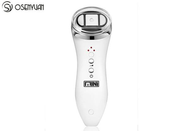 Portable Radio Frequency Face Lift Device , Ultrasonic Ion Face Beauty Stimulator