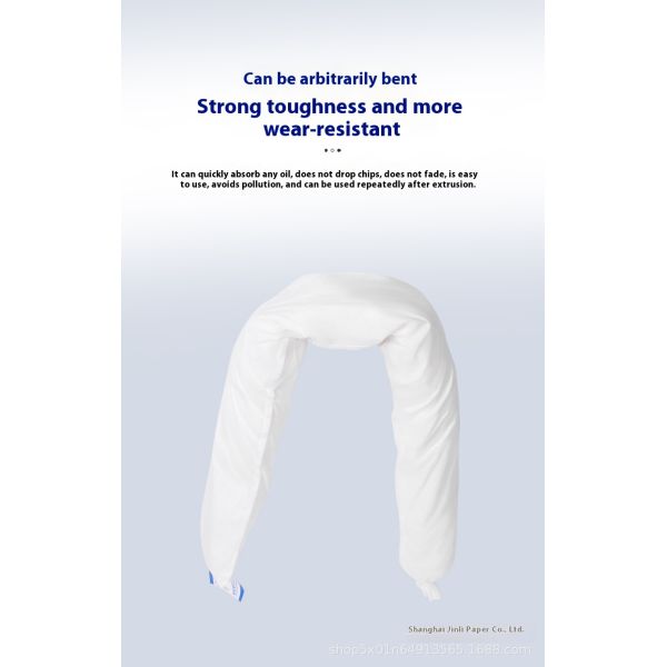 KILINE Industrial 7.6*1.2m Oil Suction Cotton Strip for Water Surface Oil Spill Containment and Emergency Offshore Packaged