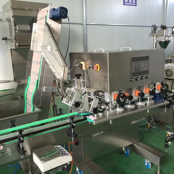 Eye Shadow Detergent Powder Packing Machine With Capping Machine High Accuracy