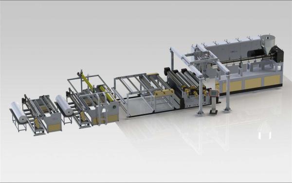 Provide same First solar film recipe,  GWELL EVA POE Solar Film Extrusion Line 2200-2600mm Width,high capacity high linear speed