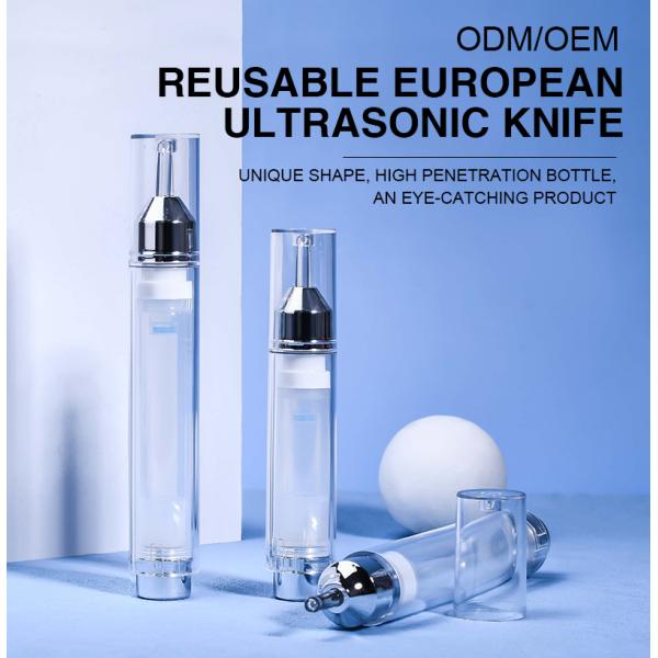 15ml Plastic Cosmetic Bottle Water Needle Empty Bottle Eye Cream Airless Syringe