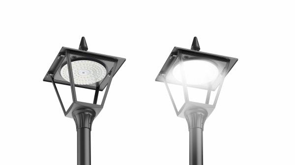 Classic European Style LED Garden Lighting Poles Garden Lamp Post Outdoor Garden Light
