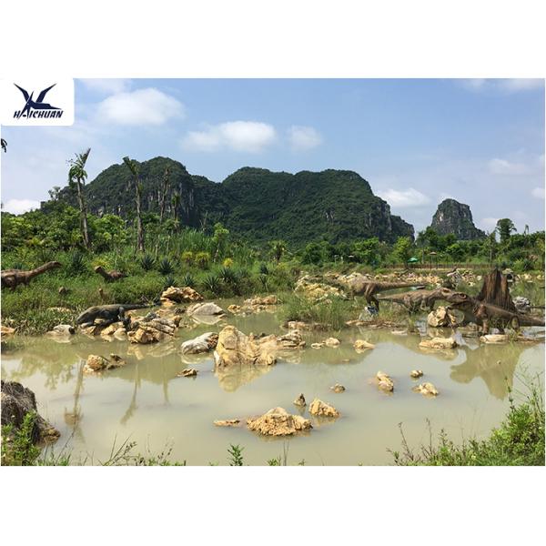 Museum Display Animatronic Dinosaur Garden Ornaments 1 - 30 Meters Long CE , RoHS