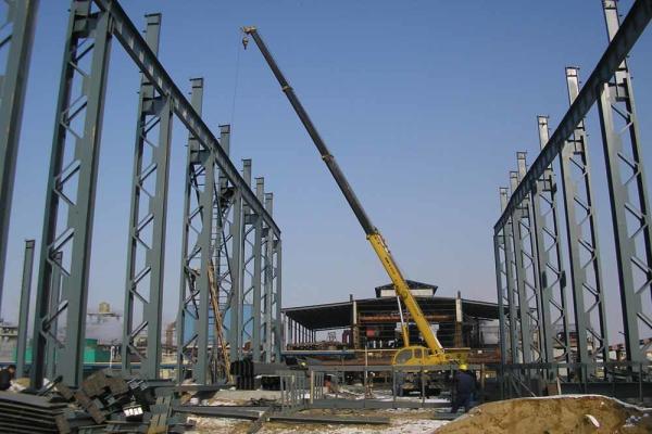 Prefabricated Light Steel Structure Construction Weather Resistance C Z Section