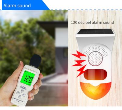 CT80 Outdoor Infrared Alarm , Solar Remote Control PIR Motion Alarm