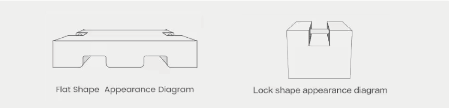 M1 Laboratory Weights Lock Shaped 100kg Test Weights For Instruments Accessories