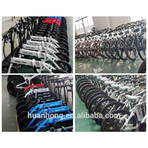 26 Inch Fat Tyre Electric Folding Bike 7 Speed Multi Color Aluminum Alloy Frame