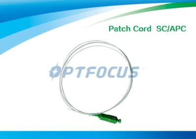 Cabo do remendo da fibra óptica passiva óptica do SC/APC dos componentes do cabo de remendo