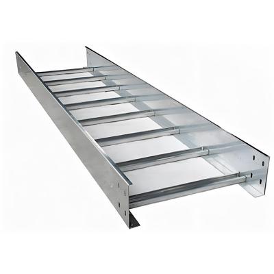 50mm-150mm Height Steel Ladder Type Cable Tray For Heavy Load Up To 500kg And Material In Industrial Environments