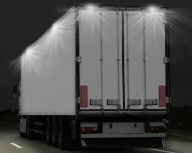 O carro de bombeiros do feixe 52W da inundação conduziu a compatibilidade eletrónica da luz 150mm da cena
