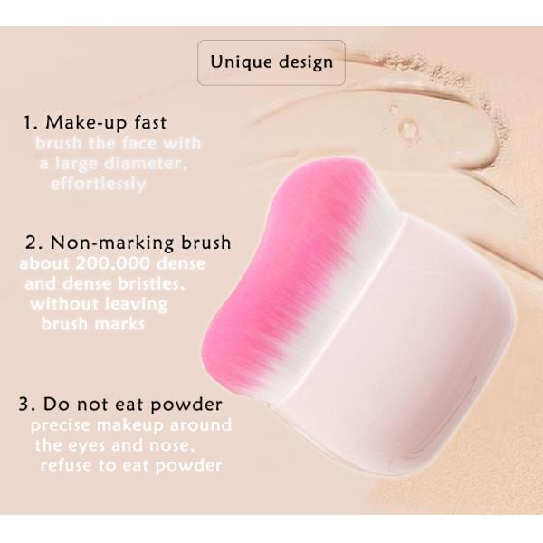 Multifunction Travel Kabuki Brush For Facial Makeup