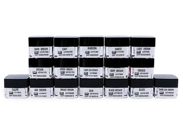 3D Microblading Eyebrow Tattoo Ink Cream Semi Permanent Makeup Pigments / Inks