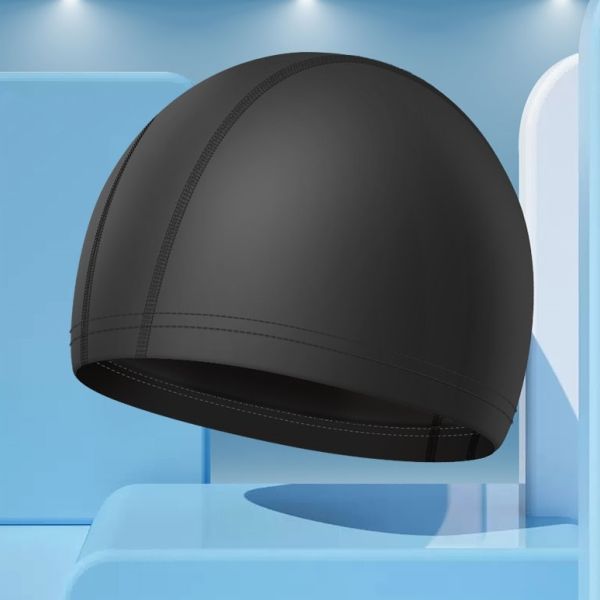 Customization Silicone Swimming Hat Stylish Swim Caps Pure Color