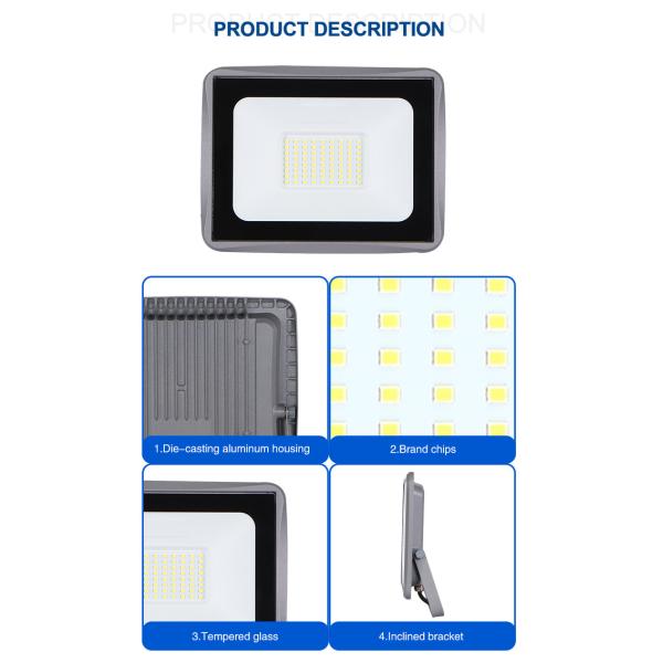 Модульные на открытом воздухе света потока 10w СИД 20w 30w 50w 220v алюминиевое водоустойчивое Smd