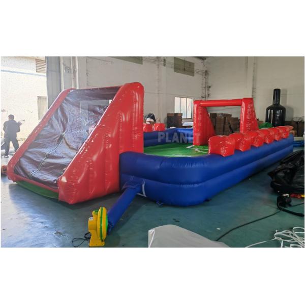 0.55мм Платон Надувные Игры Спортивные Игры Мыло Футбол Поле Учебная Футбольная площадка Водная футбольная площадка