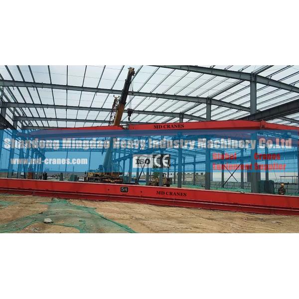 Rail Guide Type Wireless Remote Control Electric Hoist Overhead Crane 500kg