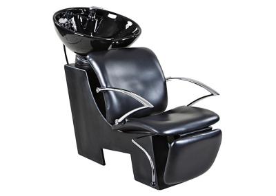 21  Width Salon Shampoo Bowls And Chairs With Chrome Steel Armrest WT-8266