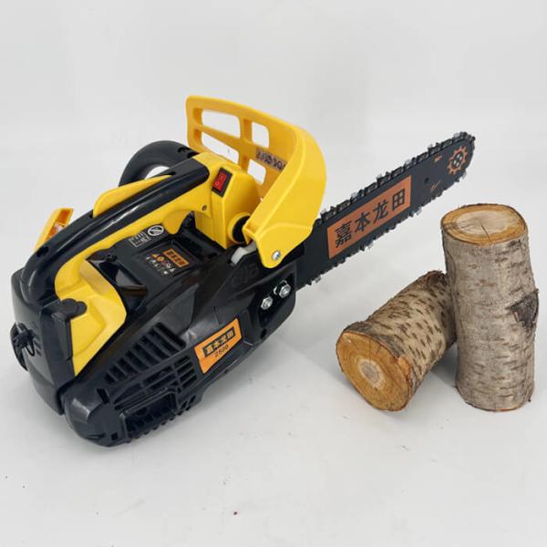 2 ストローク 黄色い 木材 切断 ガソリンチェーンソー ミニ 25cc 2500 12'