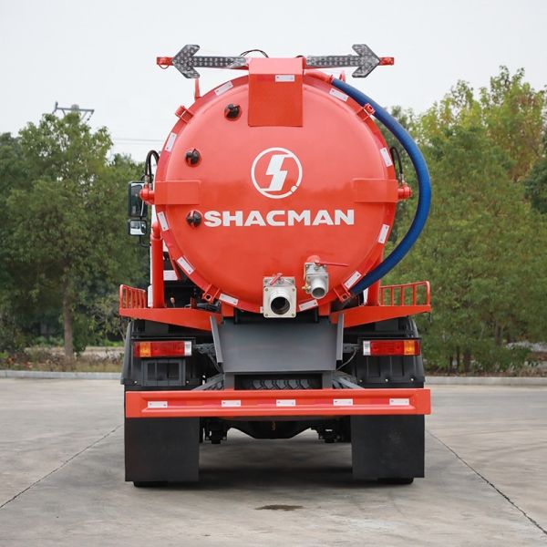 SHACMAN F3000 Multi-Functional Sewer Cleaning Truck with High Pressure Flushing, Suction and Back Discharge
