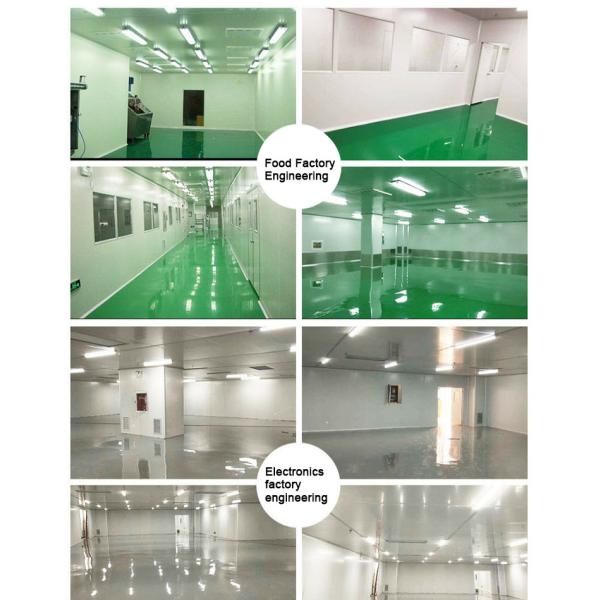 Pharmaceutical Prefabricated Clean Room 800LUX Illumination