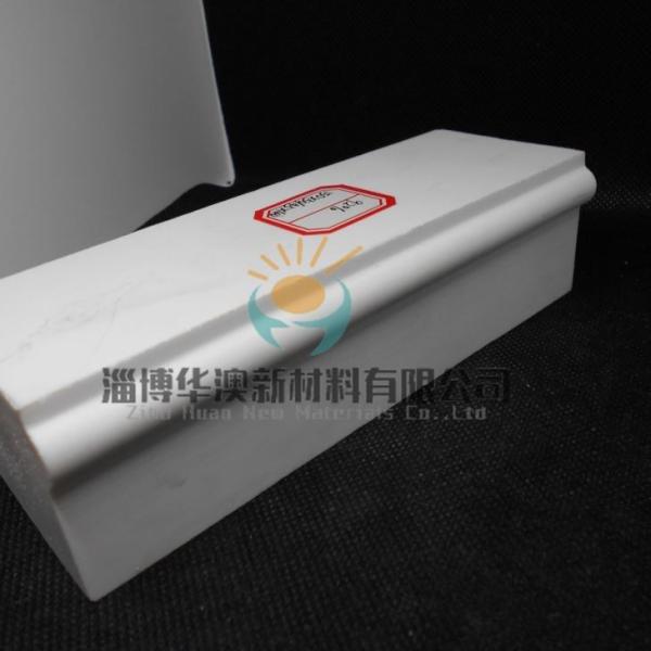 Hardness 9 Mohs White Alumina Oxide Ceramic Brick 3.60g/Cm3