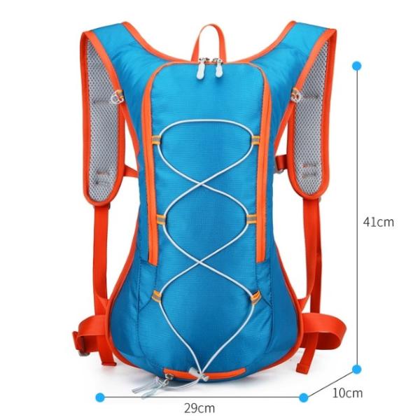 Custom Sports Cycling Helmet Bag Backpack Hydration Pack Bag Waterproof