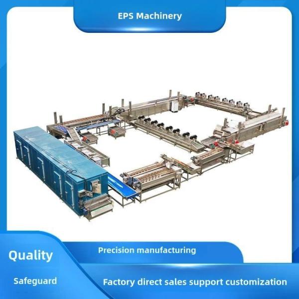 Electric Potato Chips Machine Fully Automatic 50kg and 100kg Manufacturing Capacity