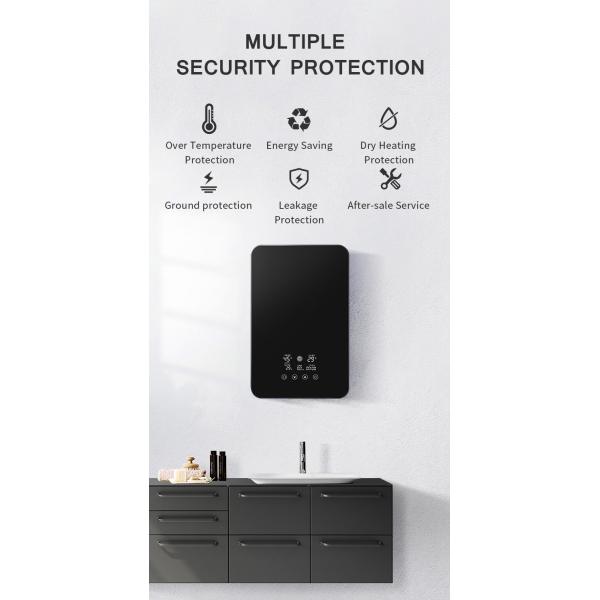 Hotel Induction Water Heater 8000W Instantaneous Shower Water Heater