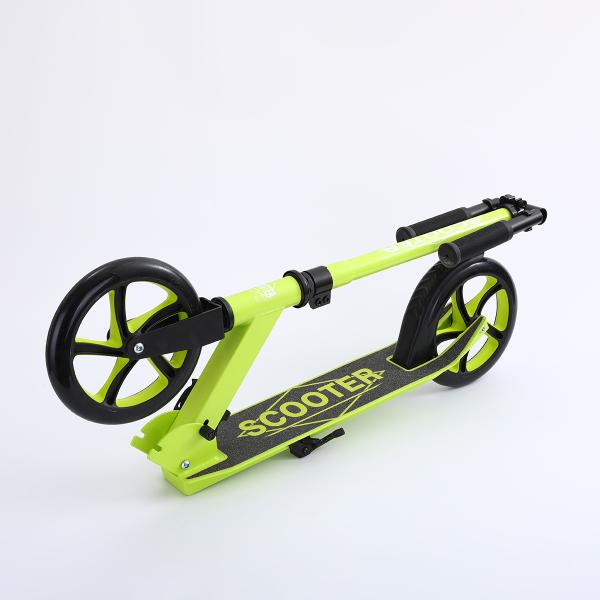 Aluminum Body Adult Kick Scooter with Adjustable Height and Comfortable Suspension