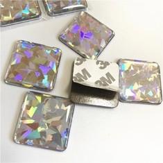 Etiqueta da cola Epoxy de Nfc 216 Rfid, impressão quadrada de Cmyk das etiquetas da cola Epoxy