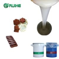 Molde de silicone RTV2 personalizado para fabricação de borracha de silicone translúcido de grau alimentício para chocolate