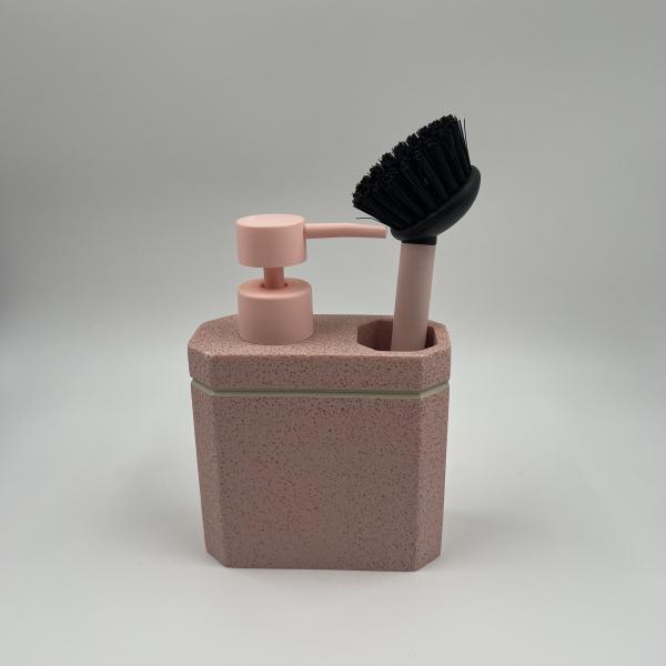 2N1 Кухня Терразо мыломатериал совпадающий цвет ABS насос голова кухонный валик кухонный раковина организатор посуды валик