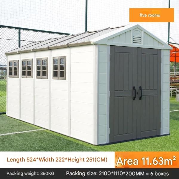 Removable Small Room for Steel Structure Outdoor Garden Simple Room Assembly Sundry Storage