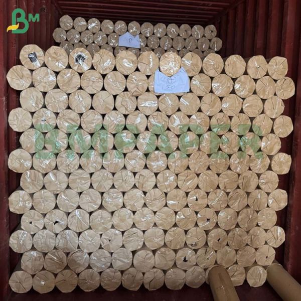 55gsm 60gsm Plotter Paper Rolls For Fabric Cutting Apparel Industry 72inches Width 200yards Length