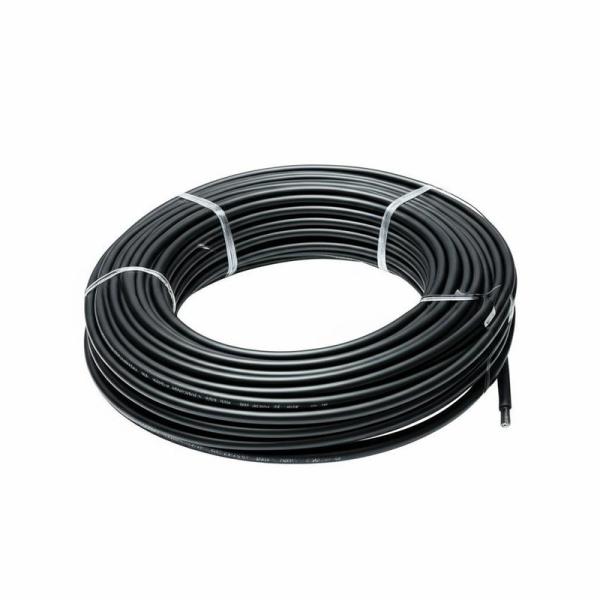 Le câble d'extension de panneau solaire de ² de la CE 6mm de TUV picovolte câblent 10AWG le fil 200M Black XLPO