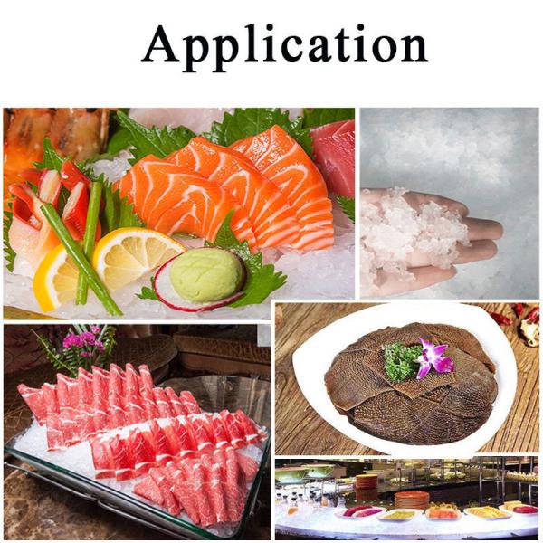 200KG Snowflake Ice Block Maker Automatic Commercial Snow Ice Machine for Business Food Refrigerant R404A Stainles Steel