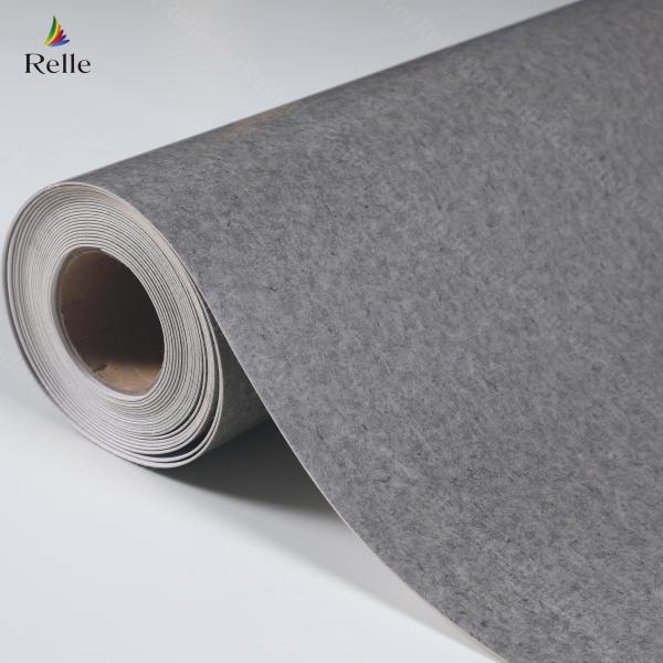 Hotel Sponge PVC Heterogeneous Vinyl Glue Down PVC Flooring 2.6mm Thickness
