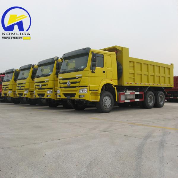 Radial Tire Design HOWO 6X4 Dump Truck Manufactured in for Heavy Duty Market
