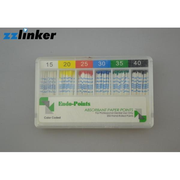 Пункты бумаги ГП Протапер для отмеченного миллиметра гуттаперчи зубоврачевания зубоврачебного заполняя