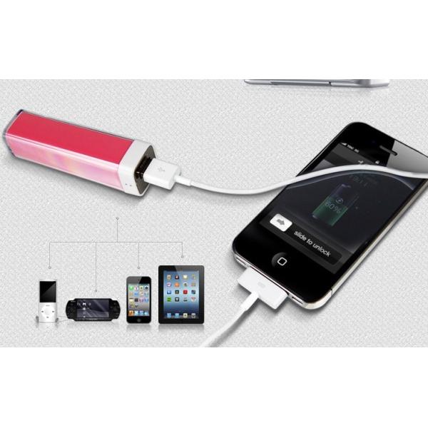 Manufacturer wholesale Portable USB Power Bank With 2600mAh Power Bank YDDY002