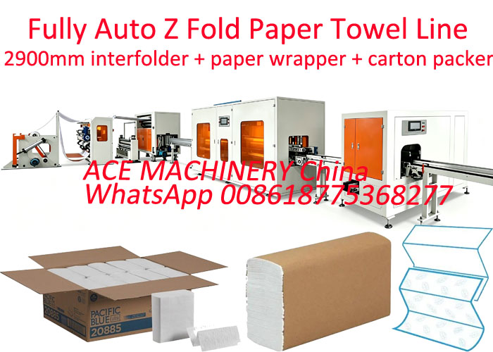 Anti rust Paint Treatment Single fold paper towel machine engineered Paper Mill delivering folding and enhanced durability