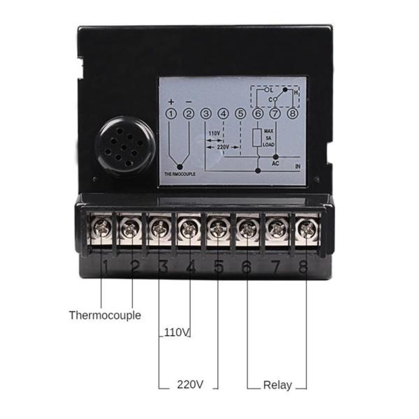 0~400 pointer temperature controller AC220V/110V  mechanical knob thermostat JTC-902