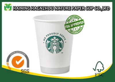 Single Wall Branded Paper Coffee Cups Food Grade Full Colour Printing