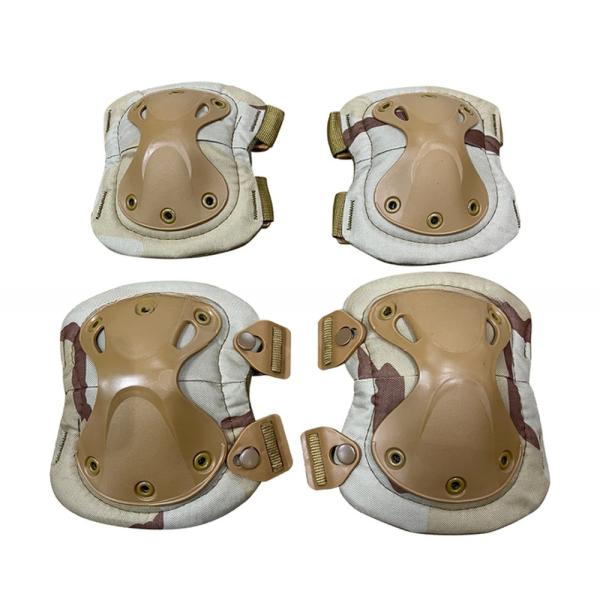 TPR Polyester Elbow and Knee Pads for Body Protection 250g Weighted Design