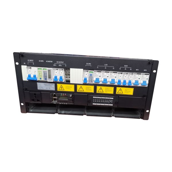 ET48450M7E65 24kW 5U -48V DC Power Platform for High Load Telecom Sites with 450A Output Distribution
